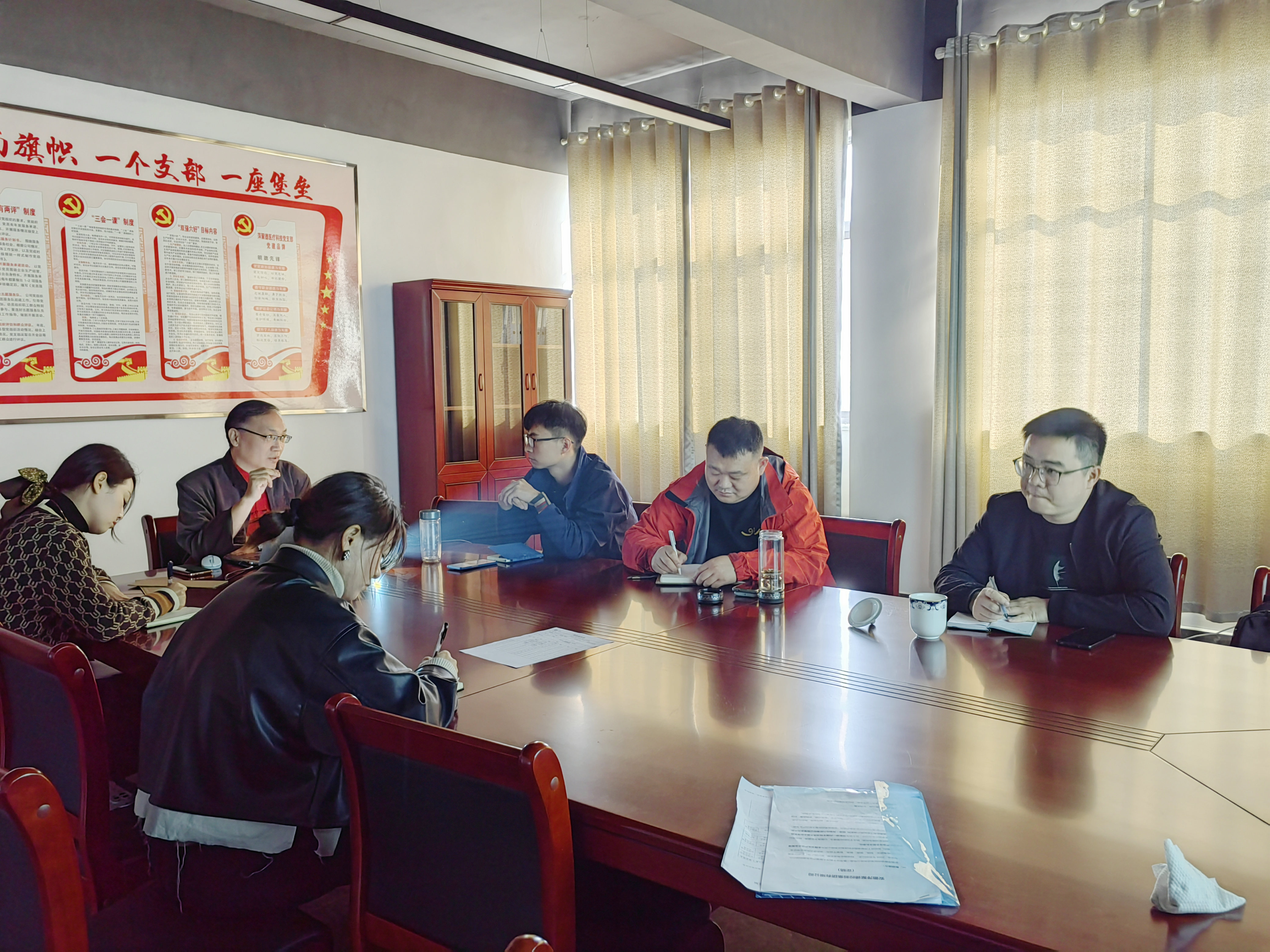 萍聚德科技召开产品培训会